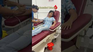 I Donated Blood For First Timeblood Donation Campaigndoctors Day