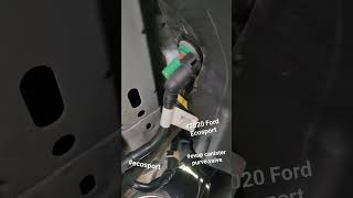 2020 Ford Ecosport Evap Canister Purge Solenoid Location And Replacement