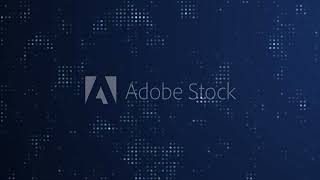 Blue Technology Dots Background Hd