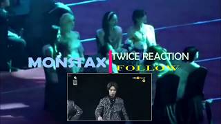 Twice Reaction To Monstax Follow At Seoul Music Awards 2020