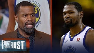 Stephen Jackson defends Kevin Durant for his lack of desire to win titles | NBA | FIRST THINGS FIRST Stephen Jackson defends Kevin Durant for his lack of desire to win titles | NBA | FIRST THINGS FIRST