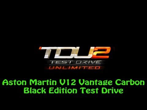 Test Drive Unlimited 2 PS3 Aston Martin V12 Vantage Carbon Black Edition