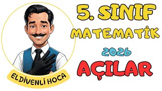 5.Sınıf Matematik Açılar Soru Çözümü - Eldivenli Hoca