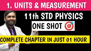 11Th Physics Units And Measurement Oneshot Pradeep Giri Sir