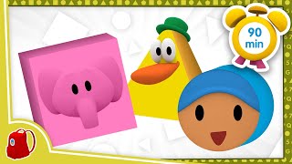 Pocoyo In English - Learn Geometric Shapes 90 Min Full Episodes Videos And Cartoons For Kids
