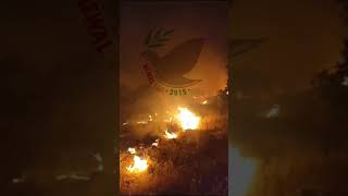 Mardi̇n Konakli Mah Köyü Gundê Xi̇rbêqelo 21 06 2024 Yangin