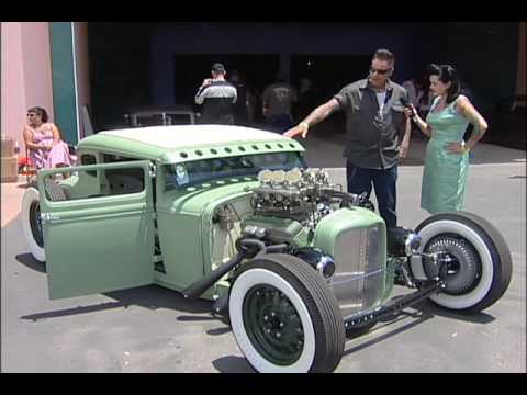 Voodoo Larry and his 1931 Ford Model A 244 Hot Rod Heidi talks to Voodoo