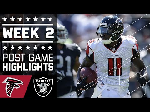 Falcons Vs Raiders Nfl Week 2 Game Highlights Falcons Vs Raiders Nfl Week 2 Game Highlights