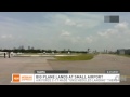 Cargo plane nails short runway landing