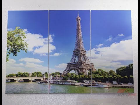 Tường Xinh - Tranh treo tường Tháp Eiffel - TN0120