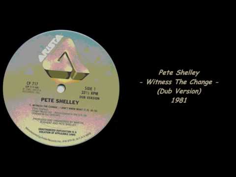 Pete Shelley - Witness The Change (Dub Version) - 1981
