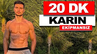 20 Dk Yoğun Karın Antrenmanı Evde Kas Yaparken Yağ Yak Velikaans
