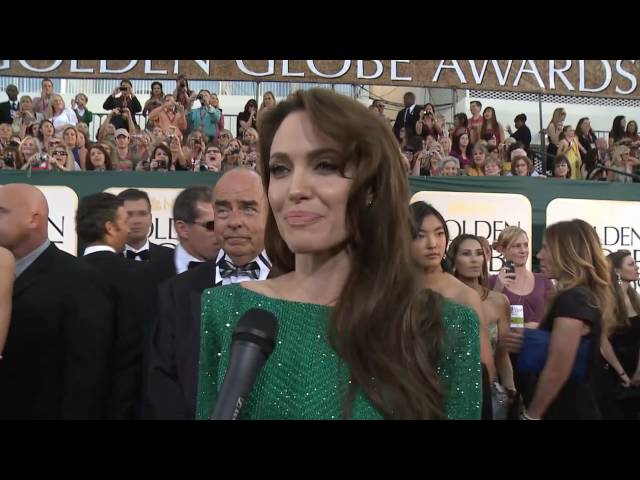 Golden Globes Red Carpet Interview: Angelina Jolie