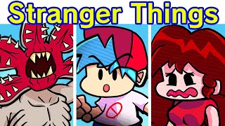 Friday Night Funkin Vs Stranger Things Full Week Demogorgon, Mind Flayer Fnf Modhorror Game