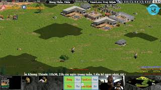 AoE 22 Random Hưng Nhổn, Thầu vs VaneLove, Truy Mệnh 23-10-2017