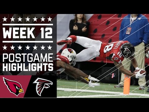 Cardinals Vs Falcons Nfl Week 12 Game Highlights Cardinals Vs Falcons Nfl Week 12 Game Highlights