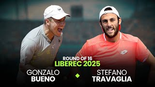Gonzalo Bueno Vs Stefano Travaglia Liberec 2025 R16 Atp Highlights