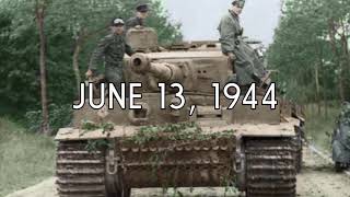 Villers Bocage June 13, 1944