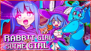 Rabbit Witch Vs Slime Girl - Panmimi's Treasure Hunt Gameplay [Professor Eguchi]