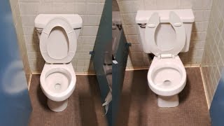 1285 Mansfield & American Standard Toilets - Church Mens Restroom