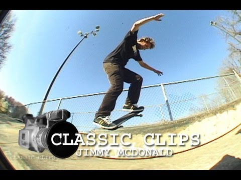 Jimmy McDonald Skateboarding Classic Clips #113 Barcelona Philly Chris Mulhern