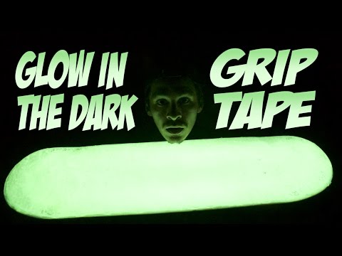 GLOW IN THE DARK SKATEBOARD GRIP TAPE Feat. CARLOS LASTRA