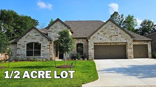 Custom Luxury One Story Home Tour In Houston Tx Sitterle Homes 4 Bed 3.5 Bath 3,038 Sq Ft