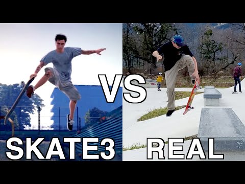 Skate 3 VS Real Life | Secret Tricks