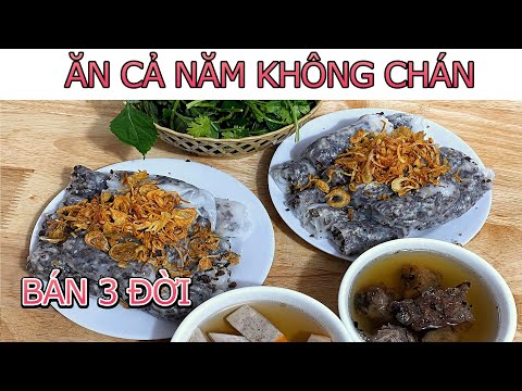 Bánh cuốn ngon nhất Hà Nội ? Gia truyền 3 đời tới giờ vẫn ngon