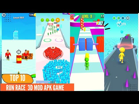 Top10 Run Race 3D mod apk game //Low MB games offline// Top10 Run Race 3D mod apk game //Low MB games offline//