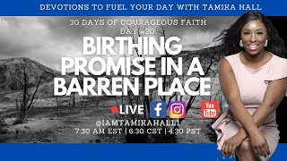 Birthing Promise In A Barren Place