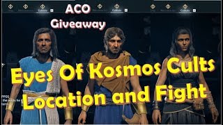 Ins Creed Odyssey All Eyes Of Kosmos Cults And Boss Locations And Fights