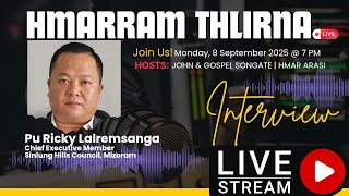 Hmarram Thlirna Political Talk Show Hmar Arasi With Pu Ricky Lalremsanga Cem Shc