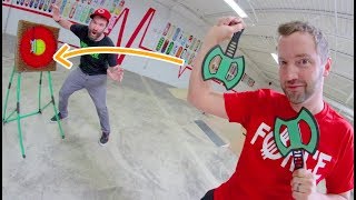 Game Of AXE THROWING / Epic Trick shots!