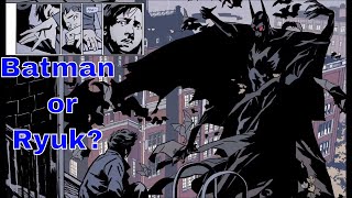 Is This Deathnote Manga Or A Batman Comic Book