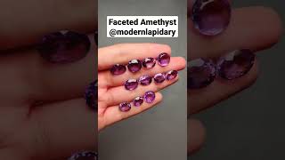 Faceted Amethyst By
