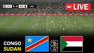 En Direct Rd Congo Vs Soudan Éliminatoires Coupe Du Monde Caf 2026