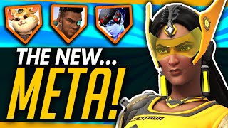 Overwatch | How The Pros Are DESTROYING The Meta! - Symmetra Flying Bunker, Triple DPS and More!