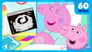 George Pig Sees Baby Evies Ultrasound Pregnancy Check Up Peppa Pig Full Episodes 1 Hour