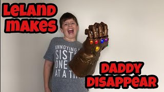 Kid Temper Tantrum Has The Infinity Gauntlet And Makes Daddy Disappear Original