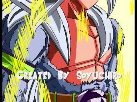 Dragon Ball AF Goku Turns SSJ5 (Paint Animation)