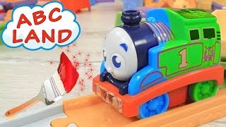 Learn Colors With Thomas My First Railways Learning Video With Thomas & Friends