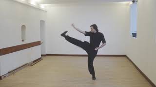 Learning Xing Yi Quan - Internal Power Principles Explained - Beng Quan - Basic Movement Part 2