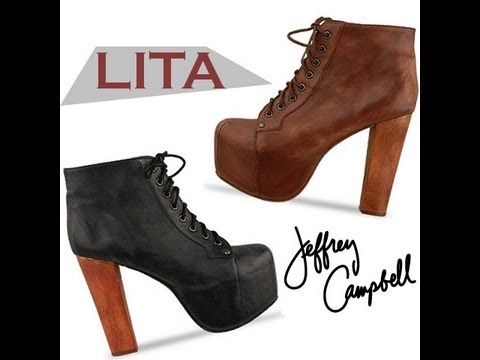 Review: Jeffrey Campbell Lita Black Leather Platform Heels