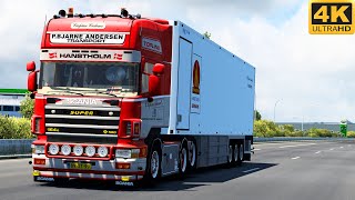 G29 Ets2 Cinematic 4K 60Fps P.bjarne Andersen Scania 164G 580 V8