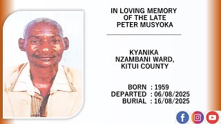 Peter Musyoka Burial 01