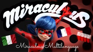 Miraculous Ladybug & Chat Noir Song In 15 Languages Miraculum Biedronka I Czarny Kot W 15 Językach