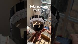 A Zoetrope Powered By The Sun