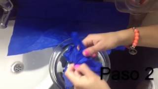 Como Teñirse El Pelo Con Papel Crepé Paso A Paso