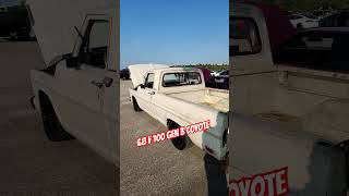 68 F 100 Coyote Swap 10R80 Trans